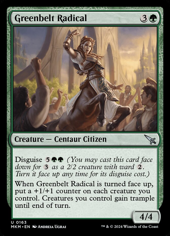 Greenbelt Radical 163/286 (Murders at Karlov Manor)  - Foil | Good Games Modbury