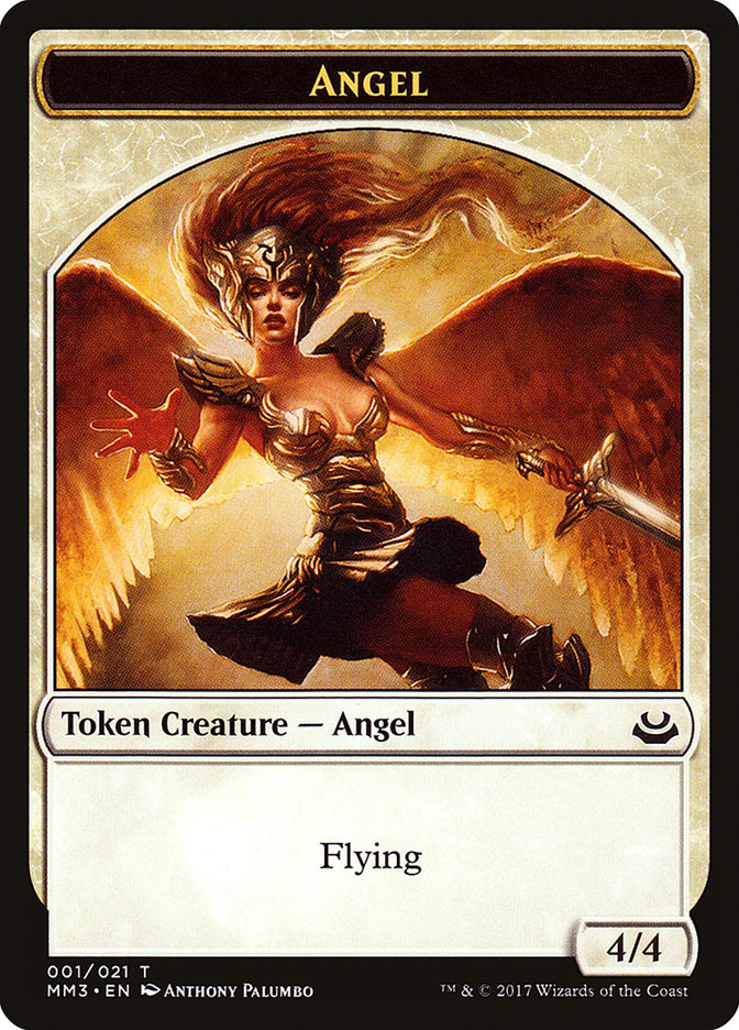 Angel Token [Modern Masters 2017 Tokens] | Good Games Modbury