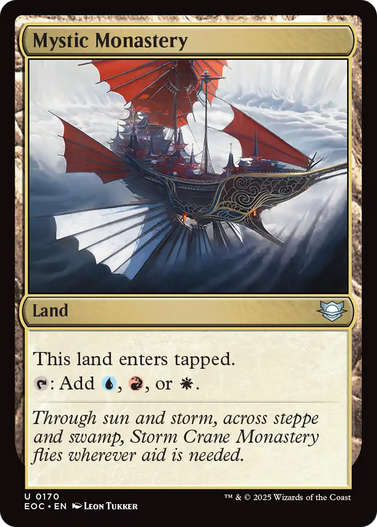 Mystic Monastery [Edge of Eternities Commander] | Good Games Modbury