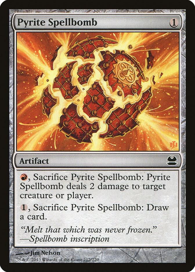 Pyrite Spellbomb 212/229 (Modern Masters)  - Foil | Good Games Modbury