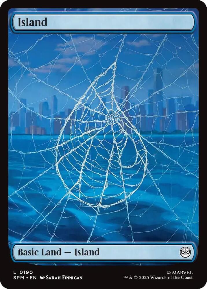 Island  190/198 (Marvel's Spider-Man)  - Full Art Foil | Good Games Modbury
