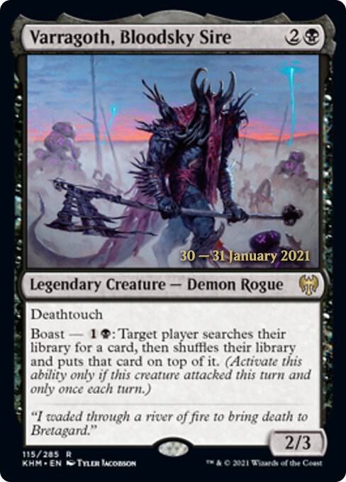 Varragoth Bloodsky Sire 115s/1 (Prerelease Cards)  - Foil | Good Games Modbury