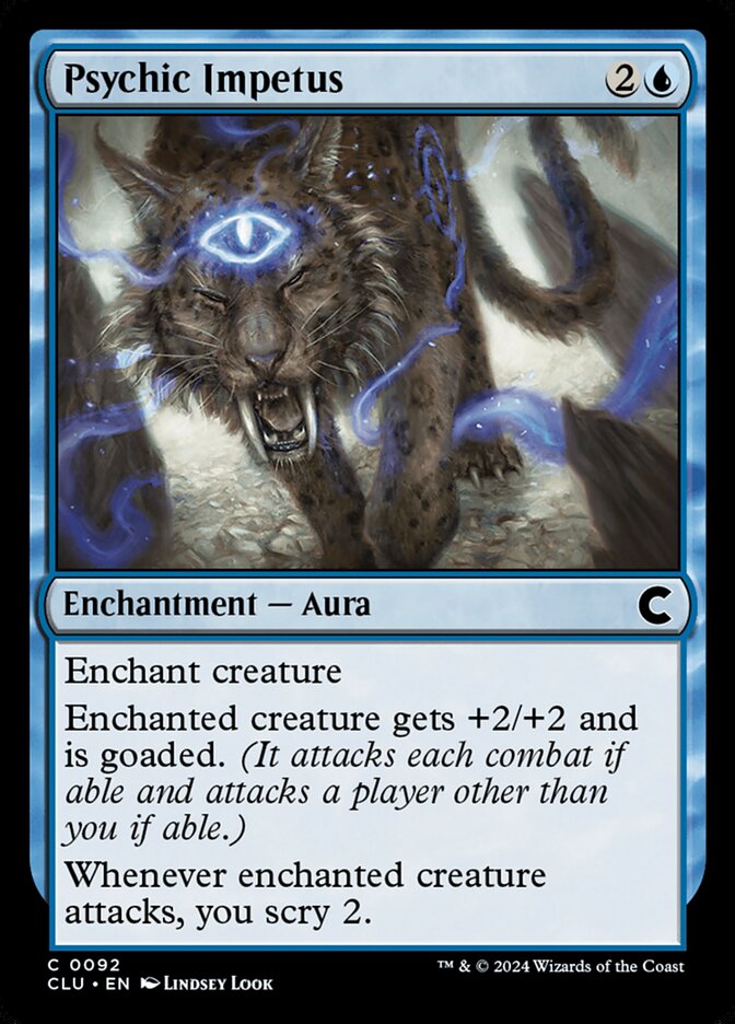 Psychic Impetus 92/284 (Ravnica: Clue Edition)  | Good Games Modbury