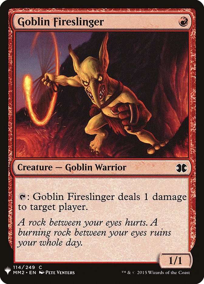 Goblin Fireslinger [Mystery Booster] | Good Games Modbury