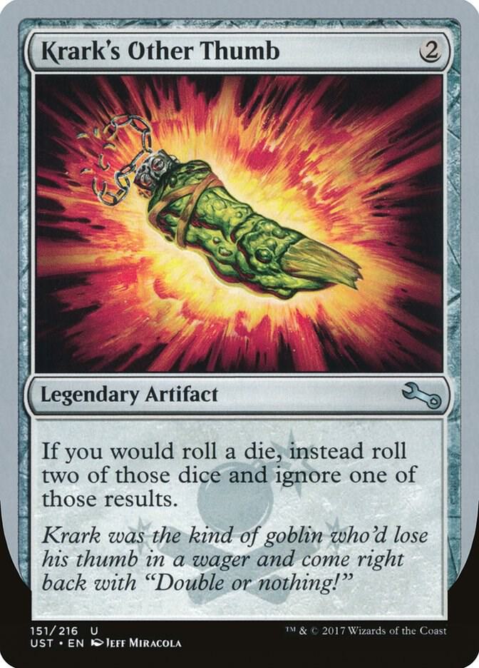 Krarks Other Thumb 151/216 (Unstable)  - Foil | Good Games Modbury