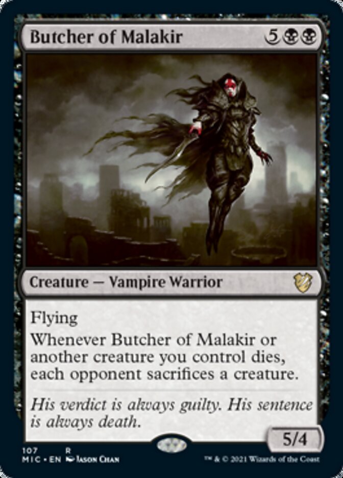 Butcher of Malakir [Innistrad: Midnight Hunt Commander] | Good Games Modbury