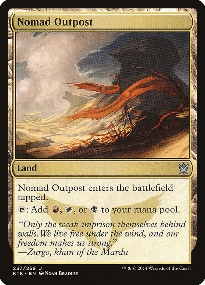 Nomad Outpost 237/269 (Khans of Tarkir)  | Good Games Modbury