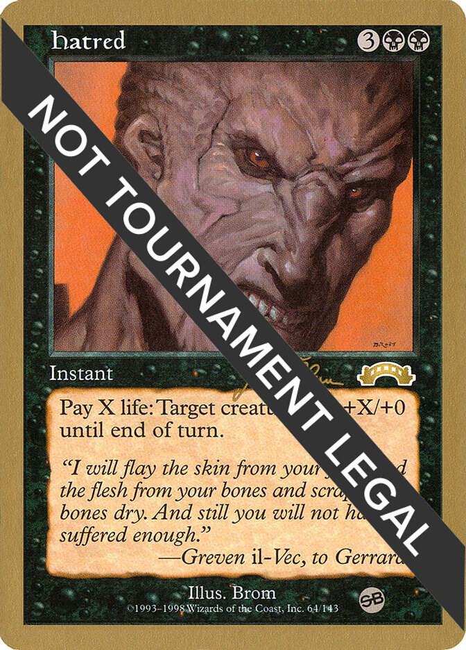 Hatred 1999 Jakub Slemr EXO SB js64sb/111 (World Championship Decks)  | Good Games Modbury