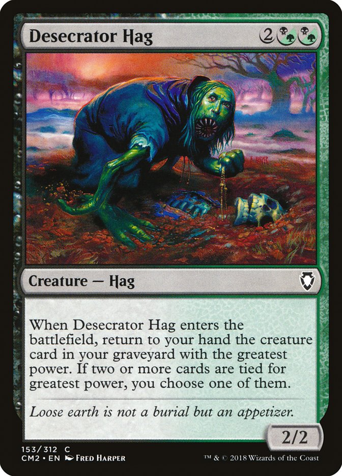 Desecrator Hag 153/312 (Commander Anthology Volume II)  | Good Games Modbury