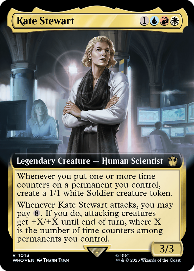Kate Stewart (Extended Art) (Surge Foil) [Doctor Who] | Good Games Modbury
