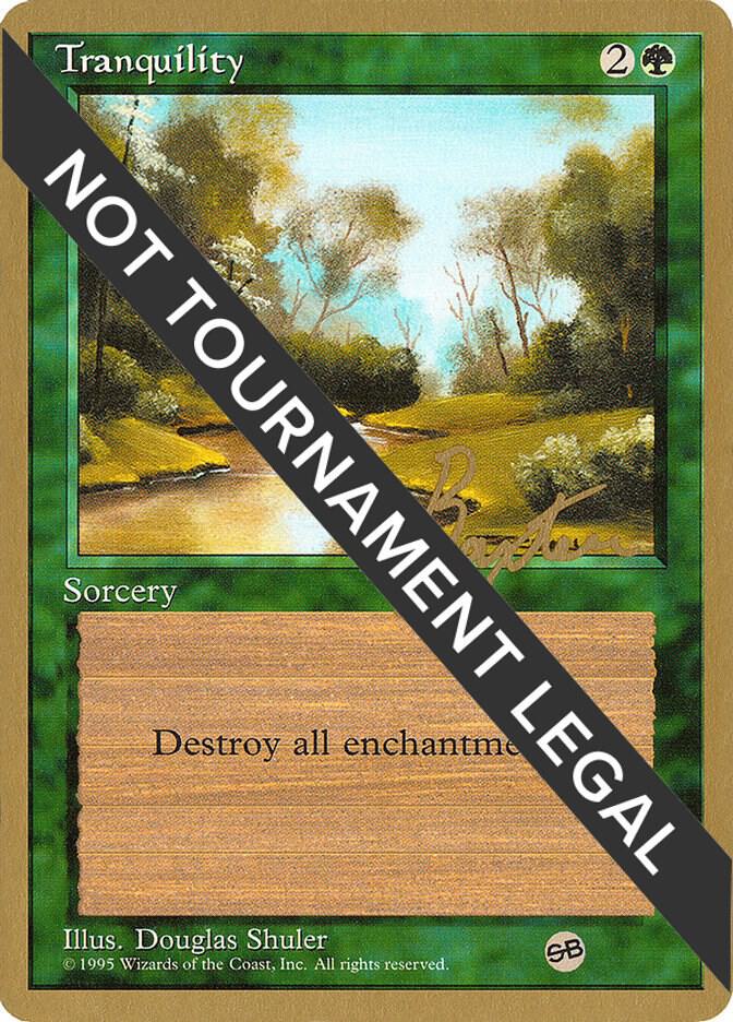 Tranquility 1996 George Baxter 4ED SB gb277sb/308 (World Championship Decks)  | Good Games Modbury