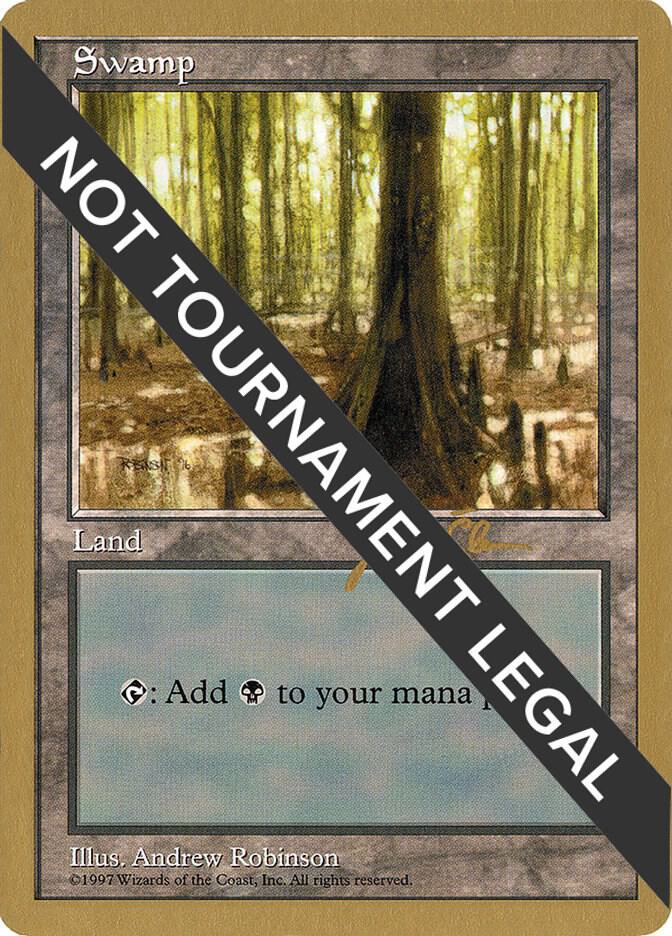 Swamp 443 1997 Jakub Slemr 5ED js439/131 (World Championship Decks)  | Good Games Modbury