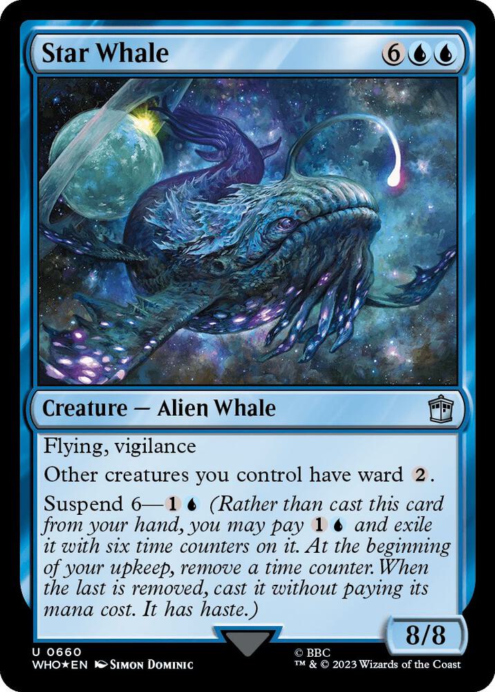 Star Whale 660/331 (Universes Beyond: Doctor Who)  - Surge Foil | Good Games Modbury