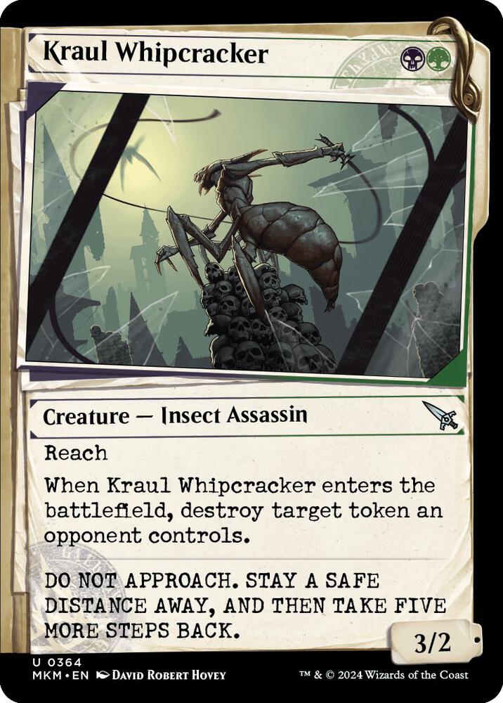 Kraul Whipcracker 364/286 (Murders at Karlov Manor)  - Showcase Foil | Good Games Modbury