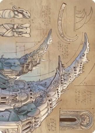 Ivory Tower Art Card 63 (Art Series: The Brothers' War)  | Good Games Modbury