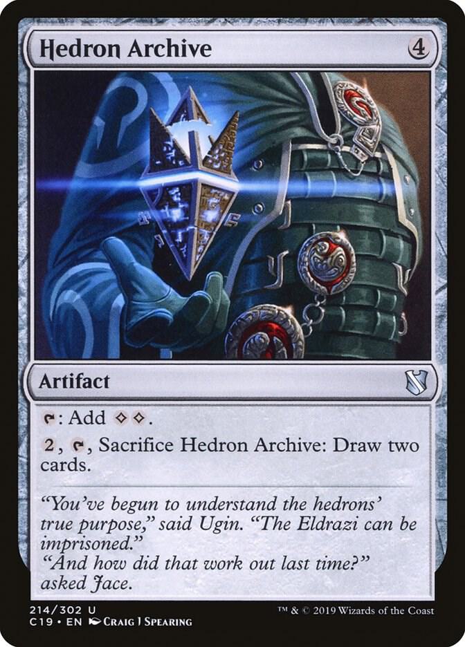 Hedron Archive 214/302 (Commander 2019)  | Good Games Modbury