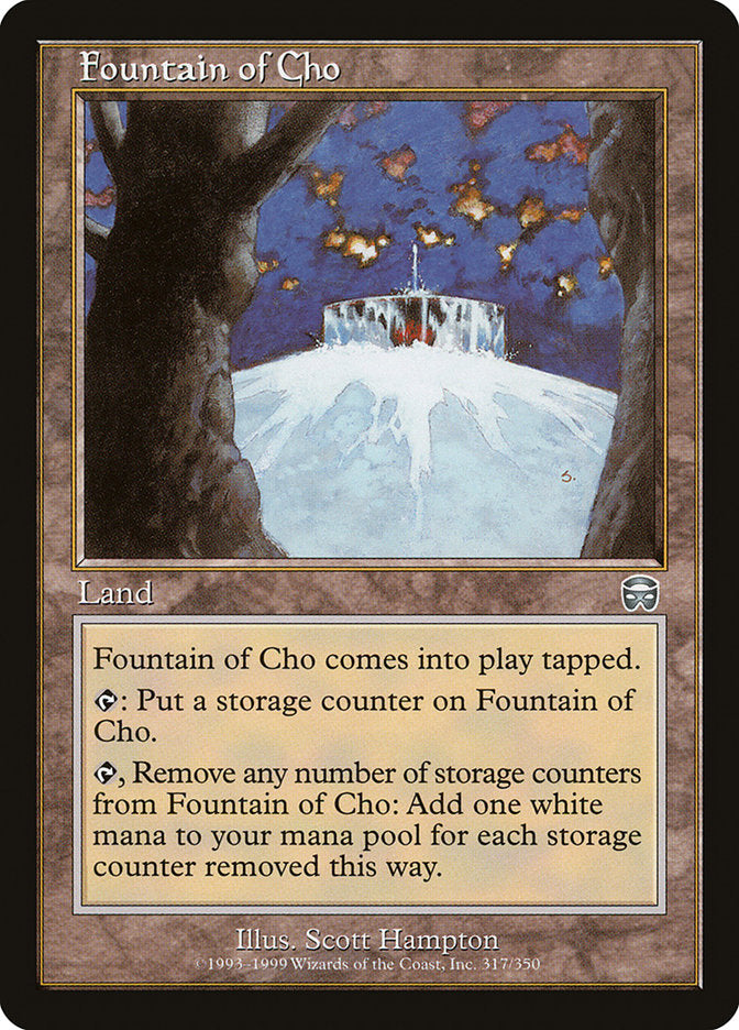 Fountain of Cho [Mercadian Masques] | Good Games Modbury