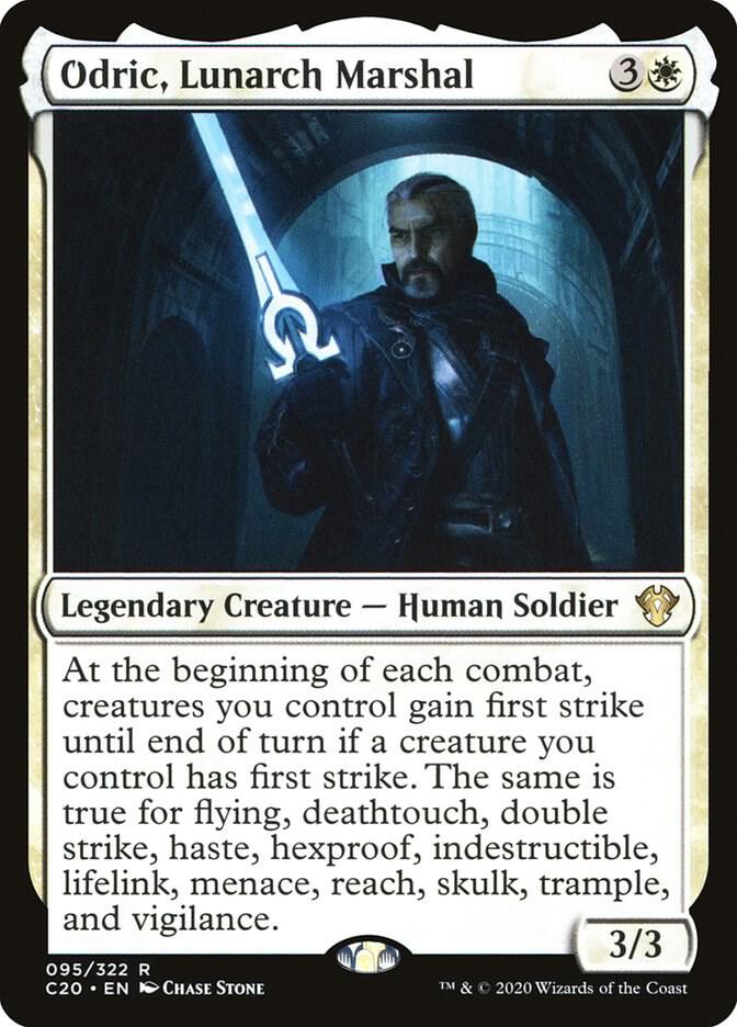 Odric, Lunarch Marshal 95/322 (Commander 2020)  | Good Games Modbury