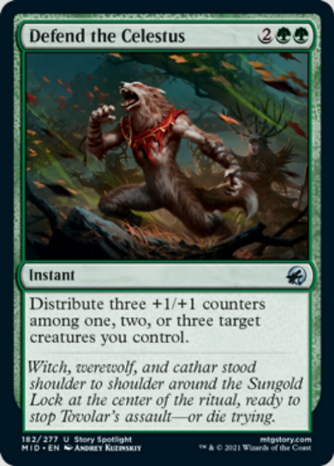 Defend the Celestus [Innistrad: Midnight Hunt] | Good Games Modbury