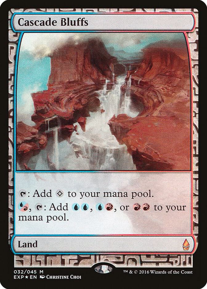 Cascade Bluffs 32/45 (Zendikar Expeditions)  - Foil | Good Games Modbury