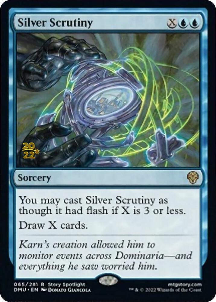 Silver Scrutiny 65s/161 (Prerelease Cards)  - Foil | Good Games Modbury
