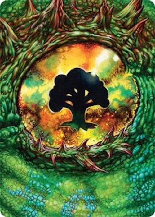 Forest Art Card 32 54 32 (Art Series: Tarkir: Dragonstorm)  | Good Games Modbury
