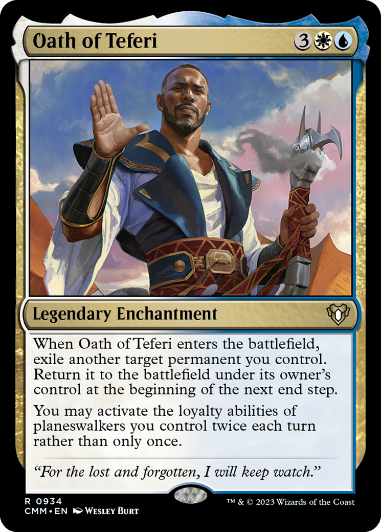 Oath of Teferi [Commander Masters] | Good Games Modbury