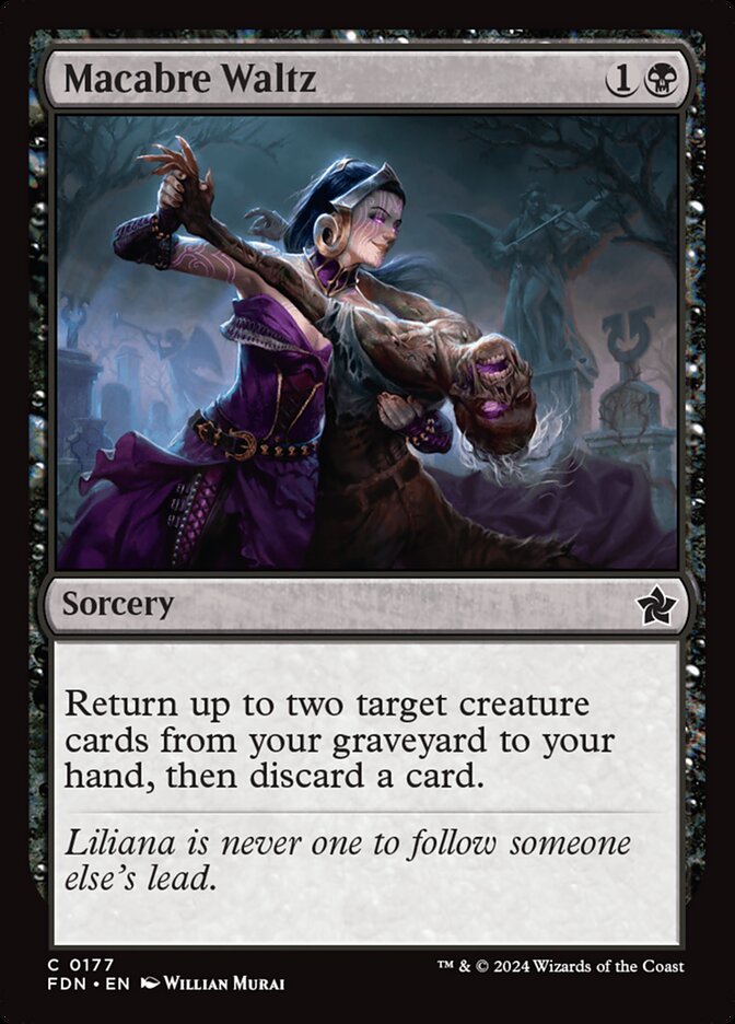 Macabre Waltz 177 (Foundations)  - Foil | Good Games Modbury