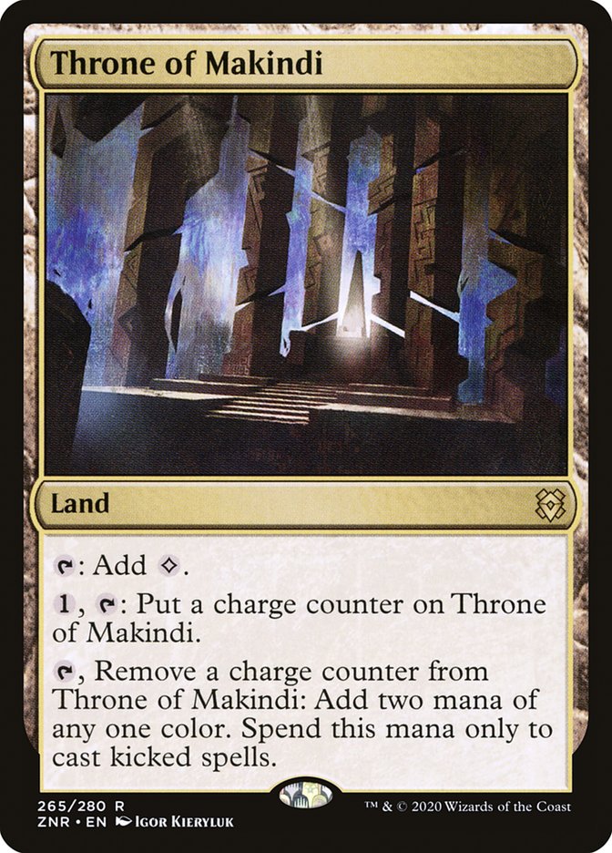Throne of Makindi 265/280 (Zendikar Rising)  - Foil | Good Games Modbury