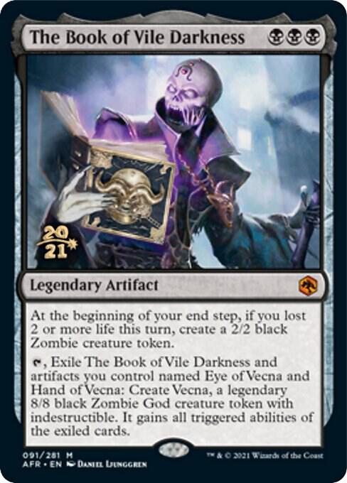 The Book of Vile Darkness 91s/241 (Prerelease Cards)  - Foil | Good Games Modbury