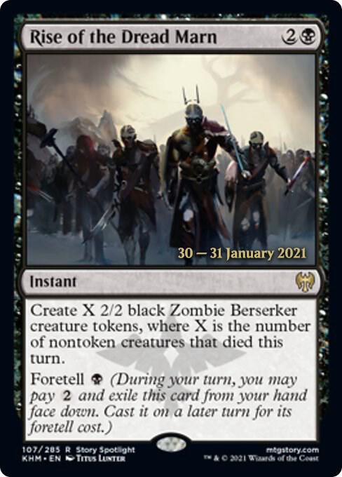 Rise of the Dread Marn 107s/1 (Prerelease Cards)  - Foil | Good Games Modbury