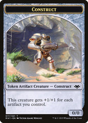 Soldier (004) // Construct (017) Double-Sided Token [Modern Horizons Tokens] | Good Games Modbury