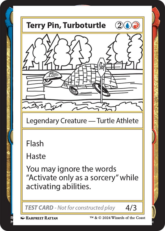 Terry Pin, Turboturtle 603/390 (Mystery Booster 2 Playtest Cards)  | Good Games Modbury