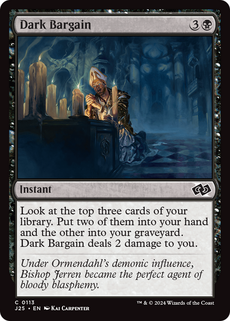 Dark Bargain [Foundations Jumpstart] | Good Games Modbury