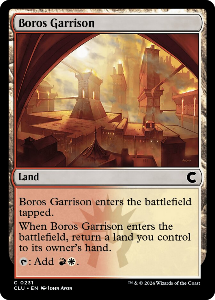 Boros Garrison [Ravnica: Clue Edition] | Good Games Modbury