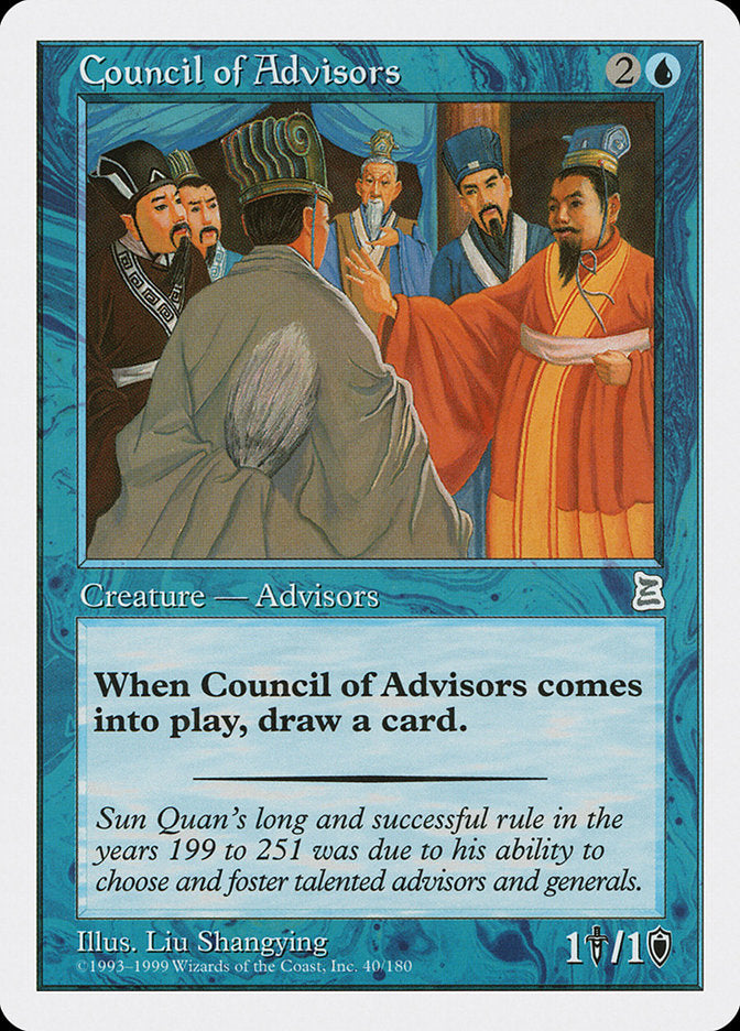 Council of Advisors 40/180 (Portal Three Kingdoms)  | Good Games Modbury