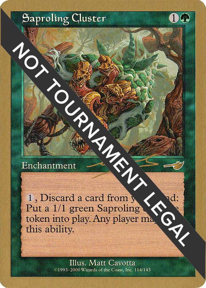 Saproling Cluster 2000 Nicolas Labarre NMS nl114/117 (World Championship Decks)  | Good Games Modbury