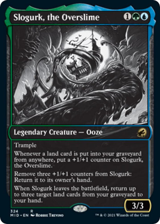 Slogurk the Overslime Showcase 324/277 (Innistrad: Midnight Hunt)  - Foil