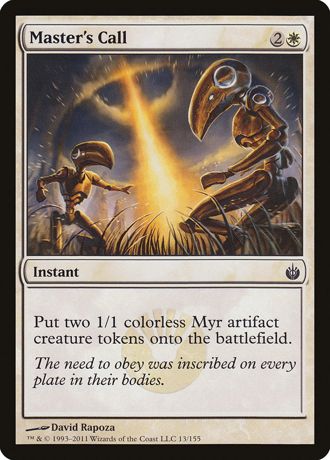 Master's Call 13/155 (Mirrodin Besieged)  | Good Games Modbury