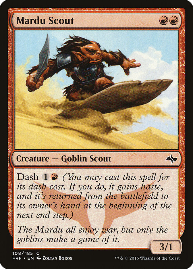 Mardu Scout 108/185 (Fate Reforged)  | Good Games Modbury