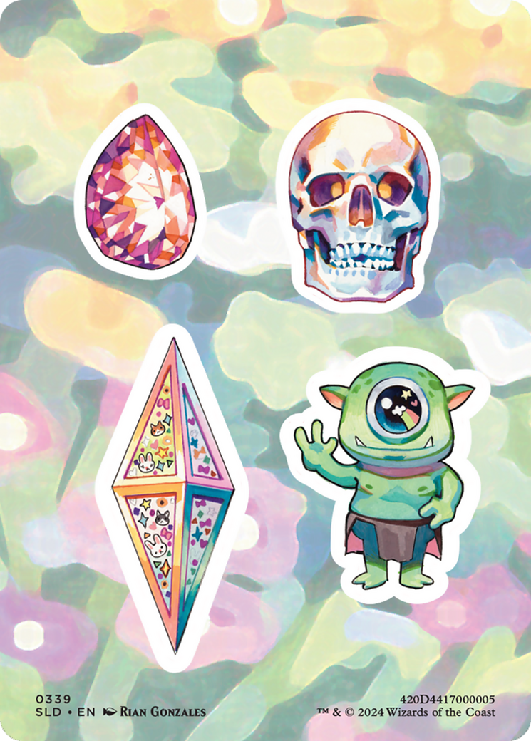 Sticker Sheet (0339) [Secret Lair Drop Series] | Good Games Modbury