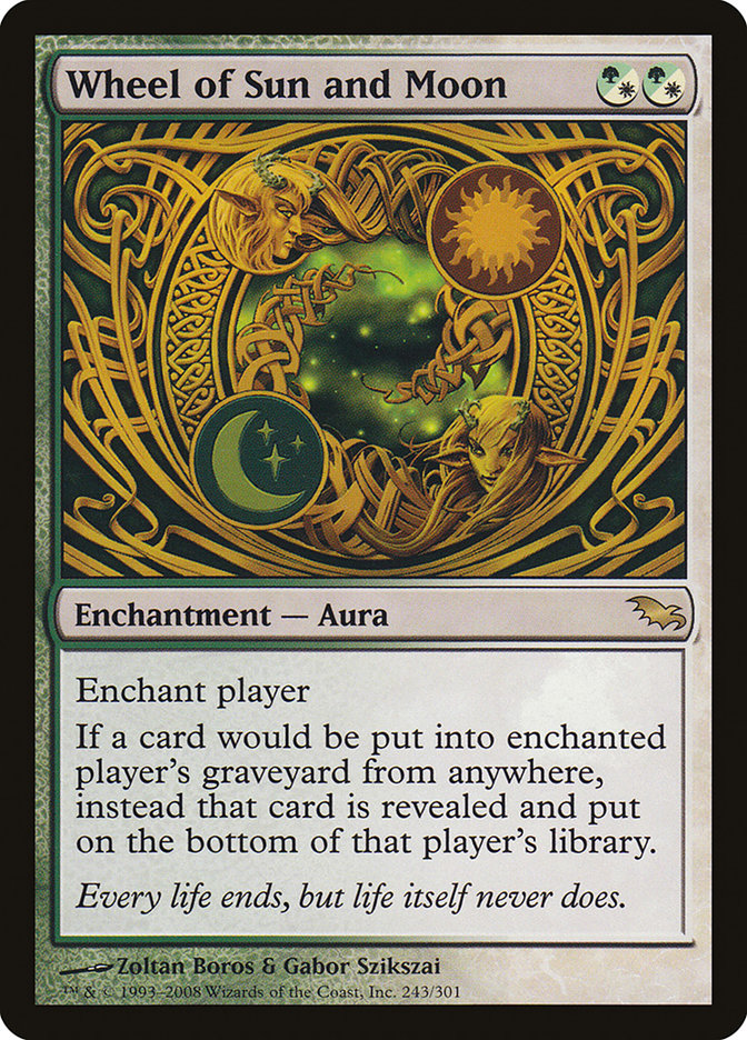 Wheel of Sun and Moon 243/301 (Shadowmoor)  - Foil | Good Games Modbury