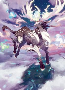 Hinata Dawn Crowned Art Card 68 (Art Series: Kamigawa: Neon Dynasty)  | Good Games Modbury