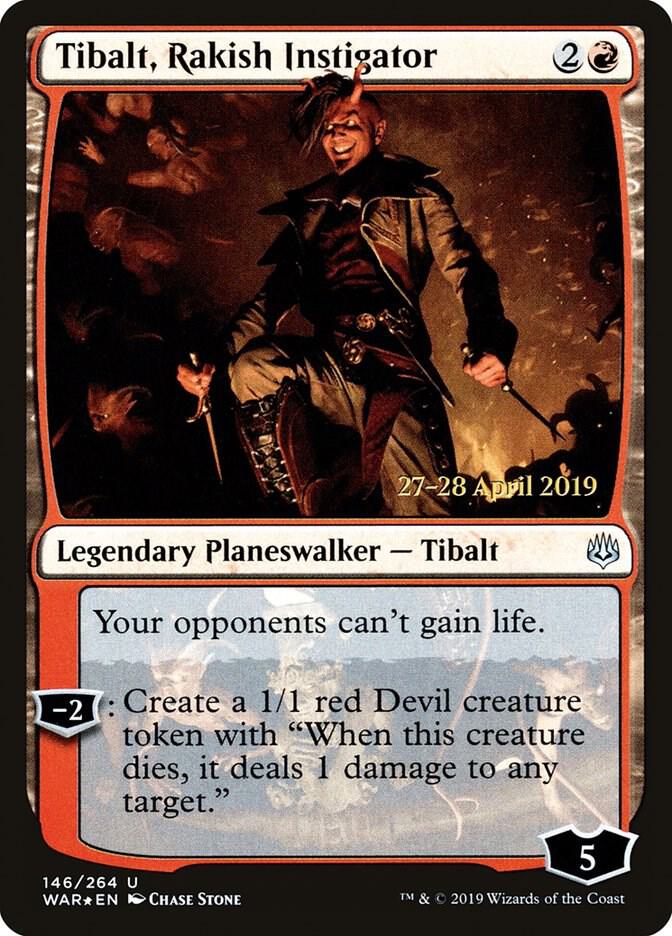 Tibalt Rakish Instigator 146s/176 (Prerelease Cards)  - Foil | Good Games Modbury