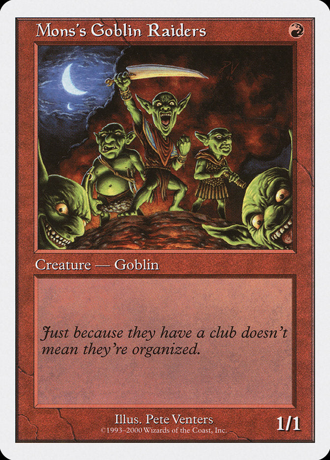 Mons's Goblin Raiders 32/20 (Starter 2000)  | Good Games Modbury