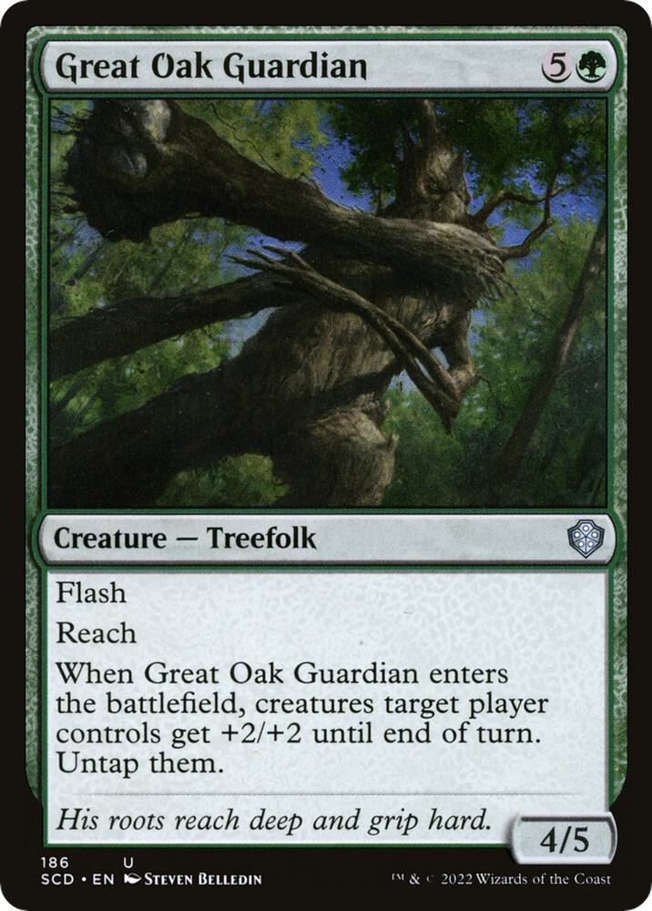 Great Oak Guardian 186/352 (Starter Commander Decks)  | Good Games Modbury