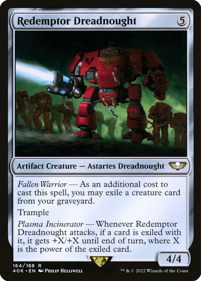 Redemptor Dreadnought 164/617 (Universes Beyond: Warhammer 40,000)  | Good Games Modbury
