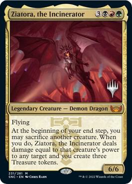 Ziatora the Incinerator 231 (Promo Pack: Streets of New Capenna)  | Good Games Modbury