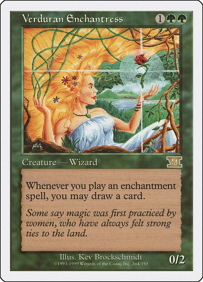 Verduran Enchantress 264/350 (Classic Sixth Edition)  | Good Games Modbury