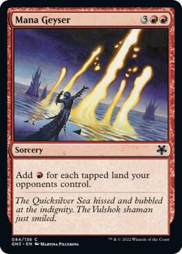 Mana Geyser 84/135 (Magic Game Night: Free-For-All)  | Good Games Modbury